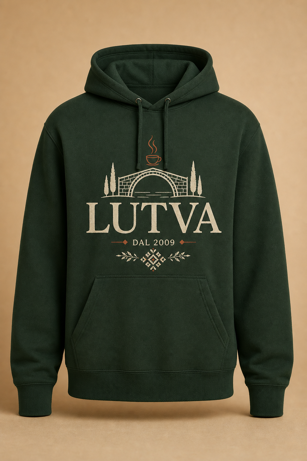Felpa Lutva - Dal 2009 Green