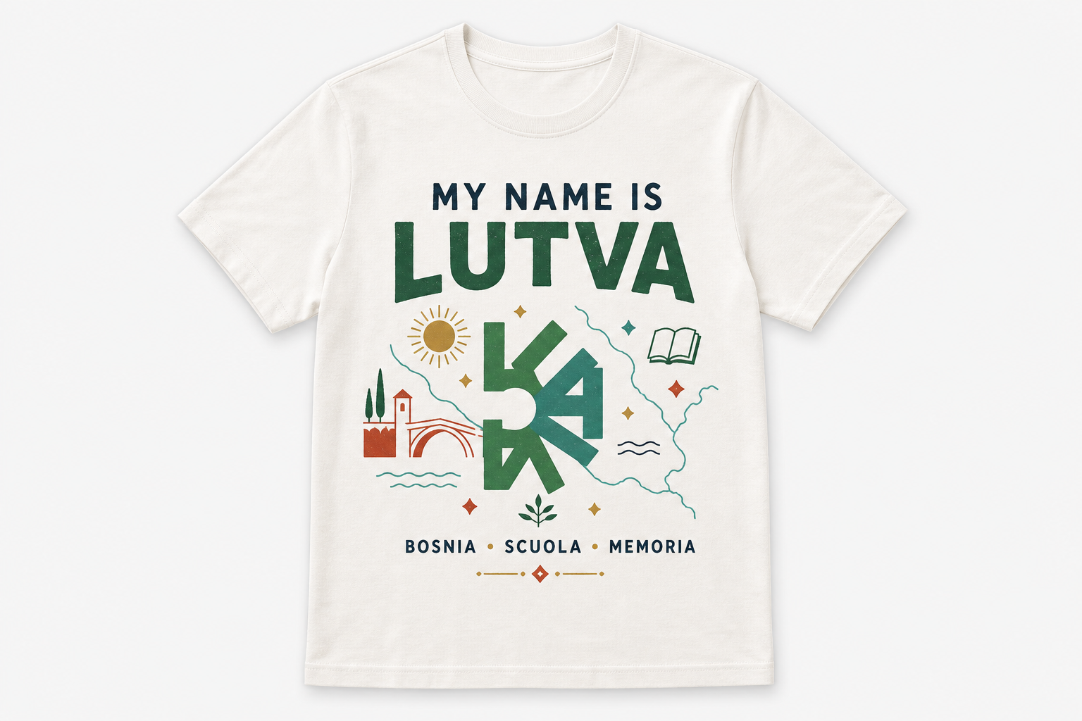 Maglietta Lutva - My Name Is