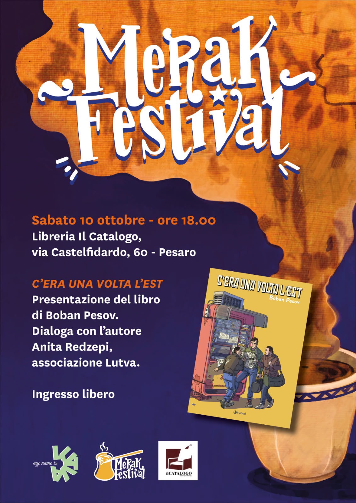 C’era una volta l’Est: Boban Pesov presenta il suo libro a Pesaro